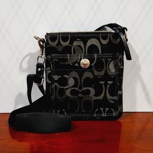 Black Coach CrossBody Bag